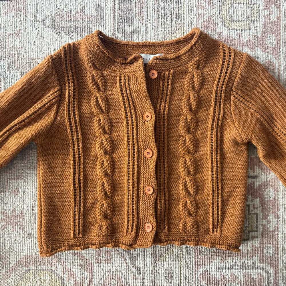 Chunky detailed cardigan